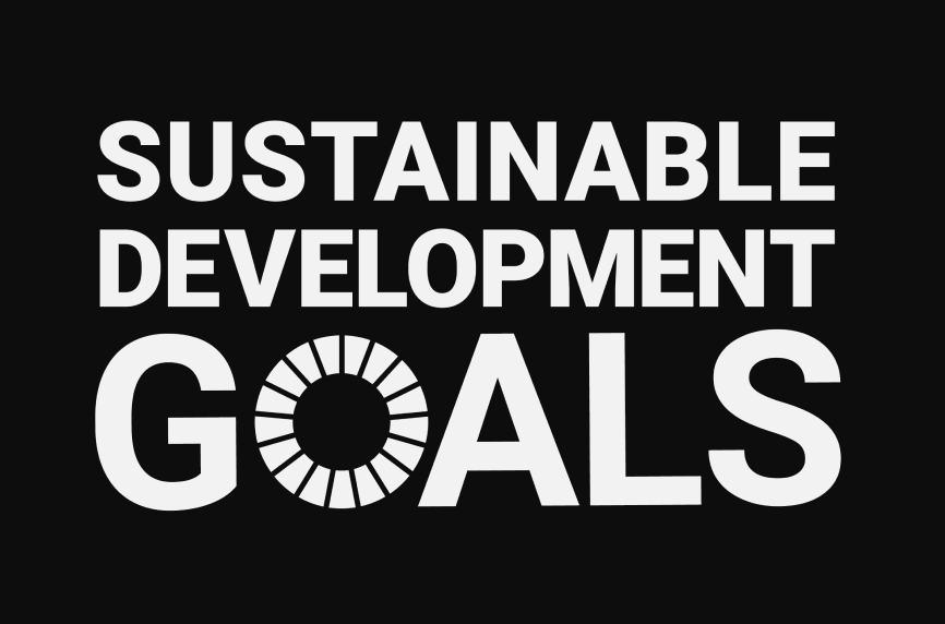 Sustainable Development Goals Logo white